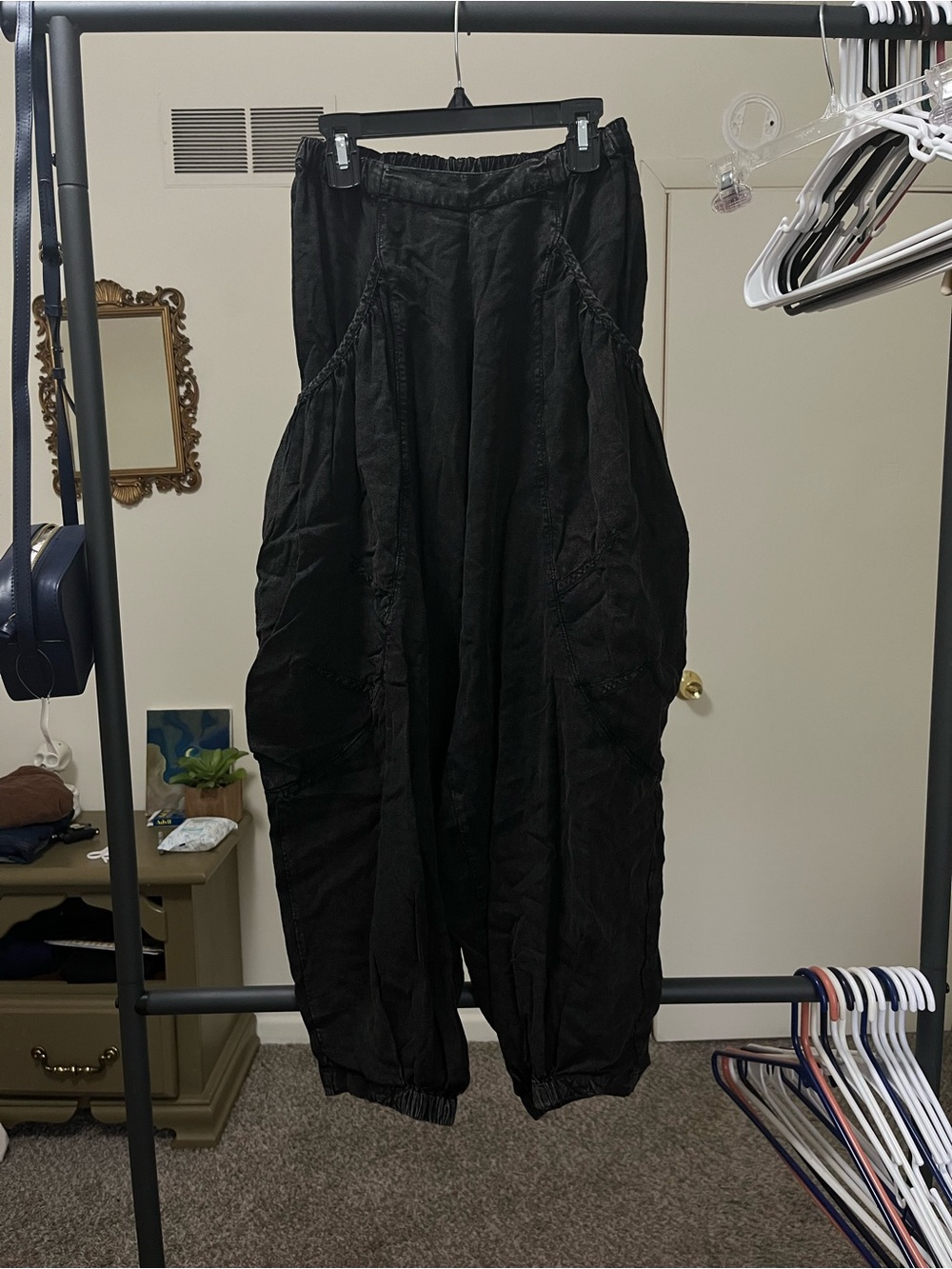 Urban Outfitters EM linen Balloon Pants - Picture 3 of 9
